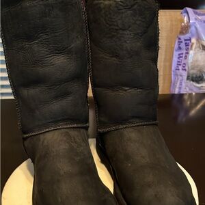 UGG Black Suede Boots